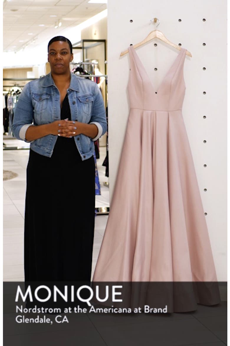 Plunging V-Neck Ballgown video