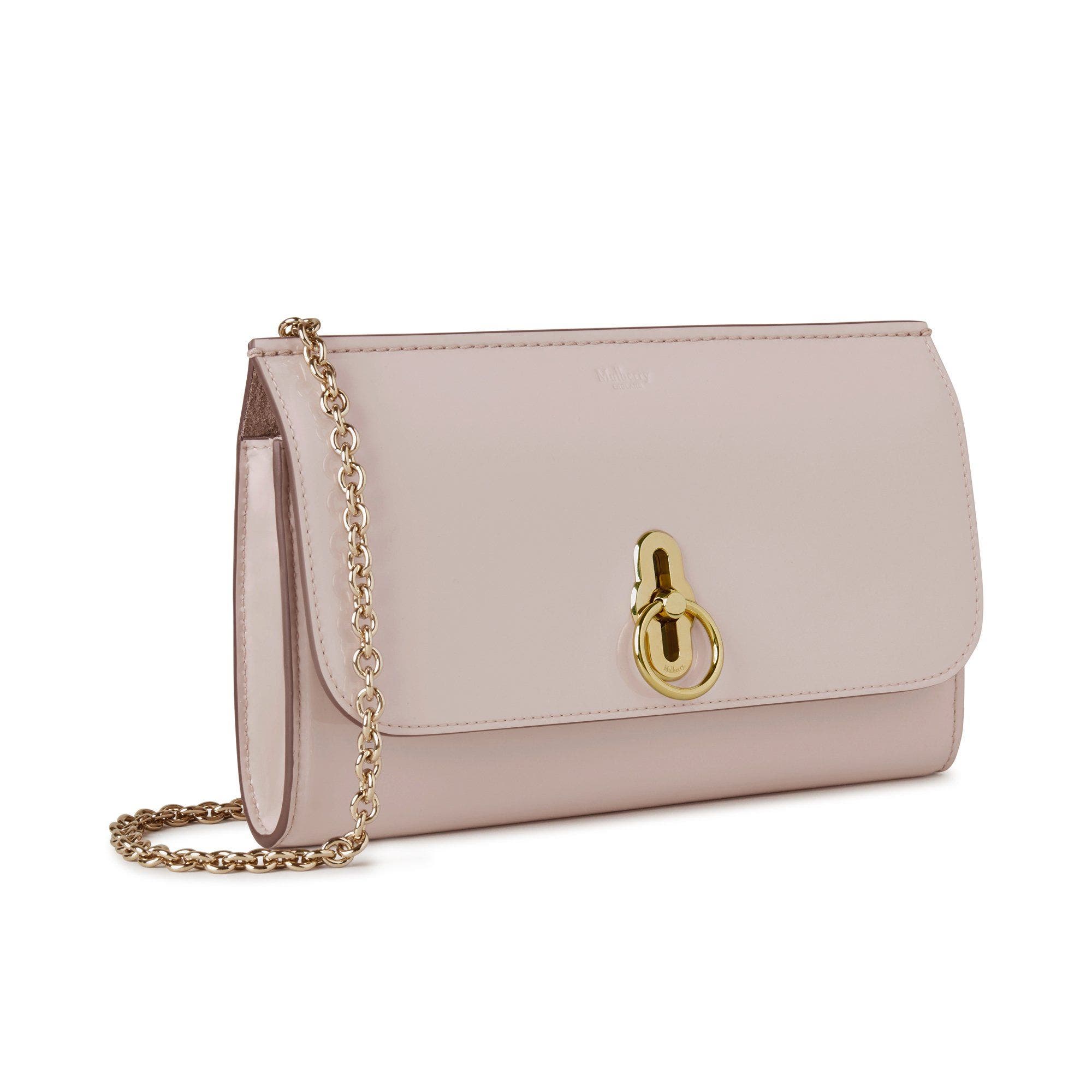 Mulberry Amberley Clutch Patent, Alternate, color, 