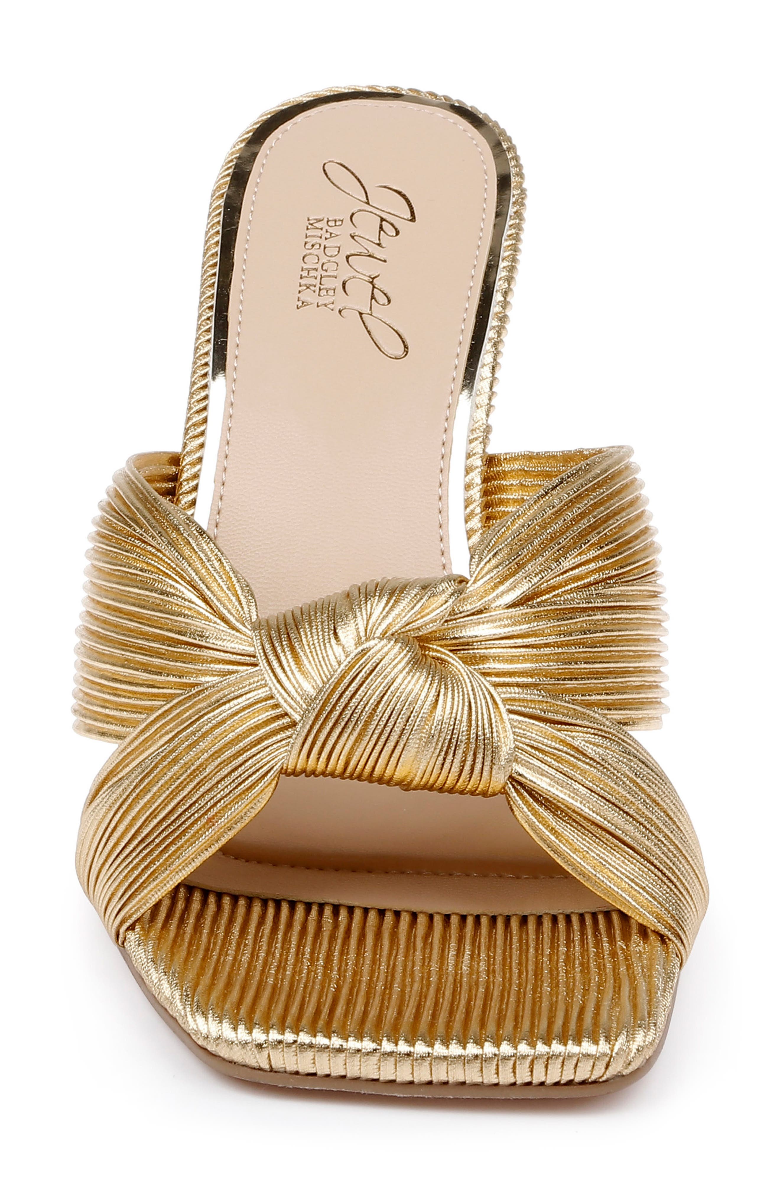 Hype Wedge Slide Sandal, Alternate, color, CHAMPAGNE GOLD