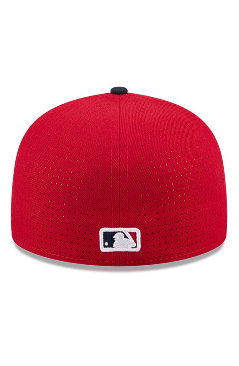 New Era Men's New Era Red/Navy Boston Red Sox 2025 MLB All-Star Game Side Patch 59FIFTY Fitted Hat, Alternate, color, Red