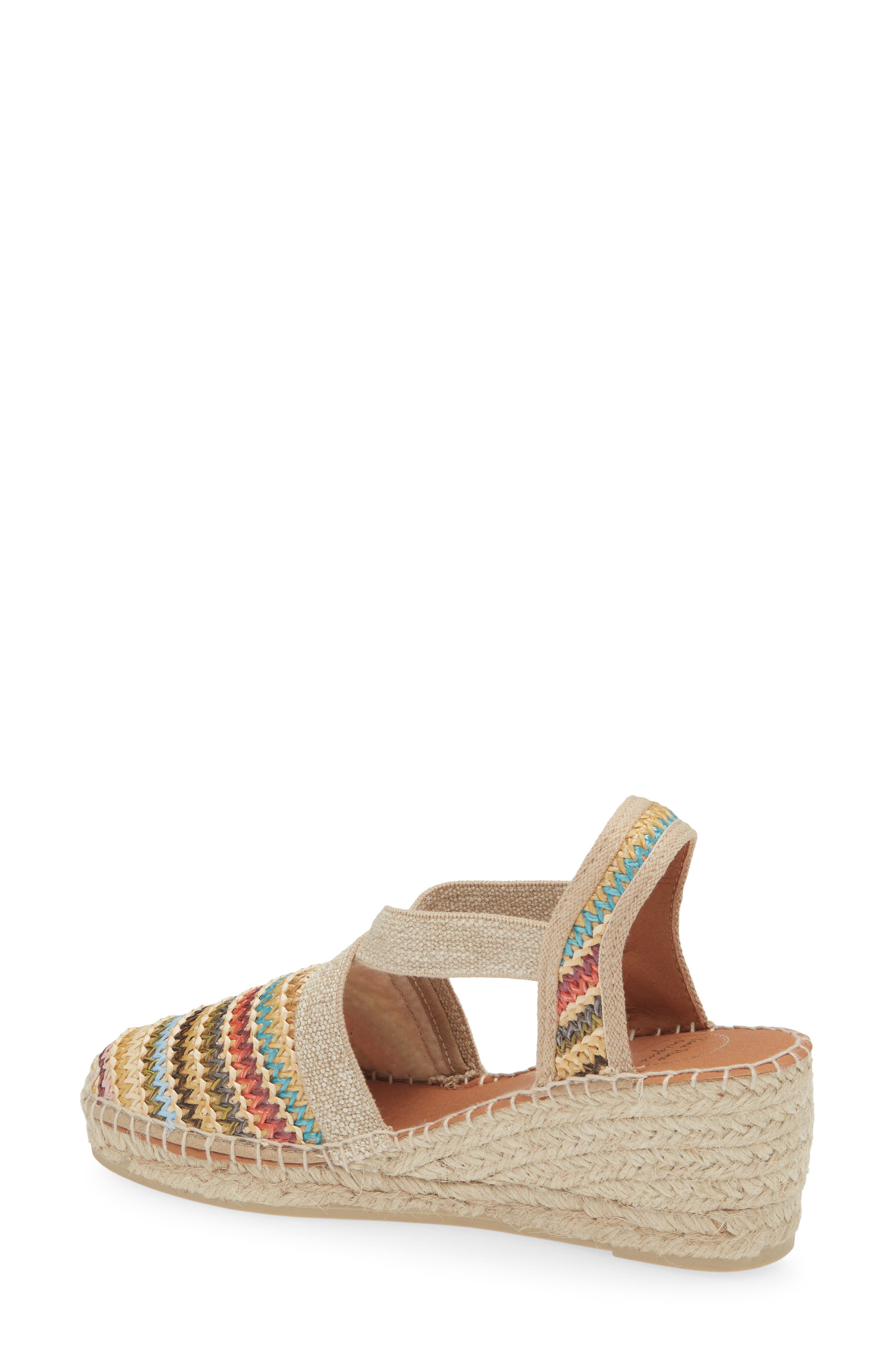 Toni Pons Terra Espadrille Wedge, Alternate, color, Multi