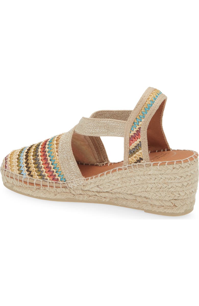 Toni Pons Terra Espadrille Wedge, Alternate, color, Multi