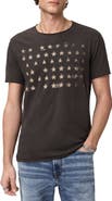 John Varvatos Stars Raw Edge Graphic T-Shirt
