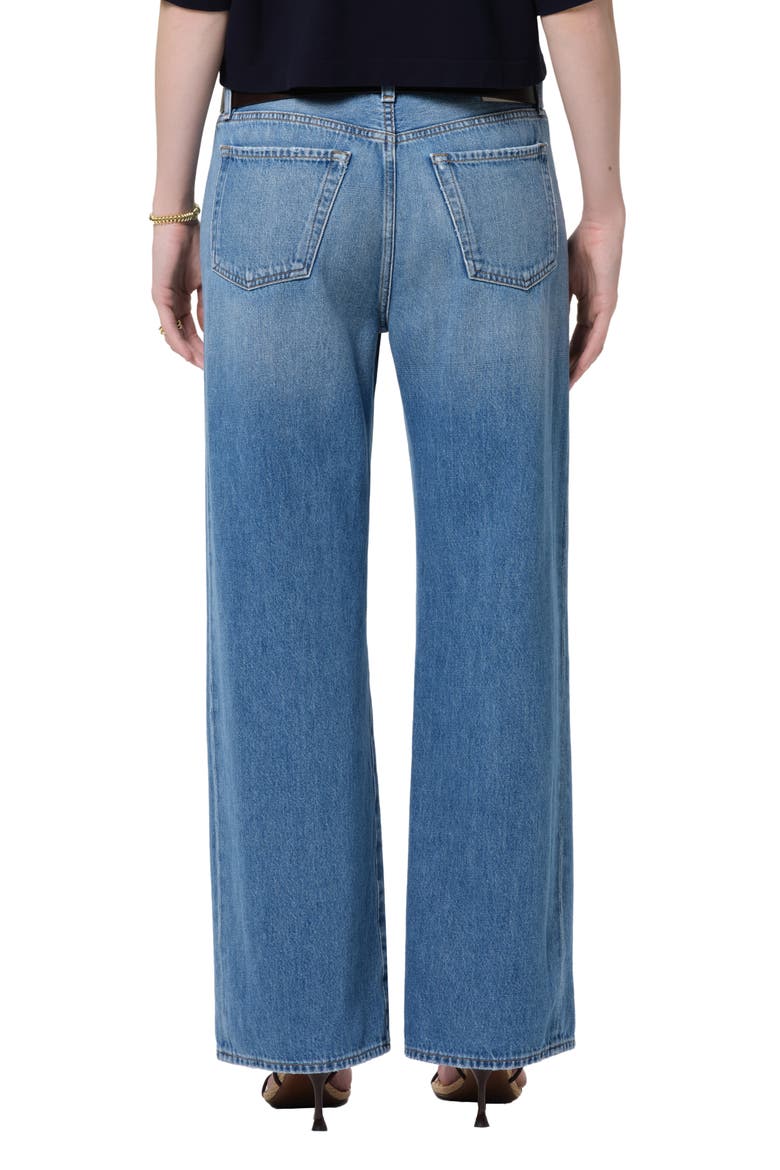 Track Low Waist Wide Leg Jeans, Alternate, color, SOLSTICE MD INDIGO