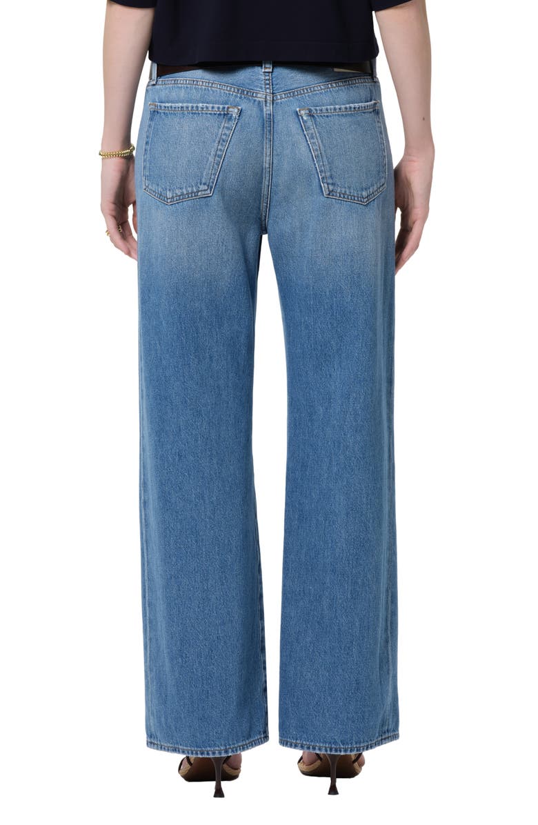 Citizens of Humanity Track High Waist Wide Leg Jeans, Alternate, color, Solstice Md Indigo