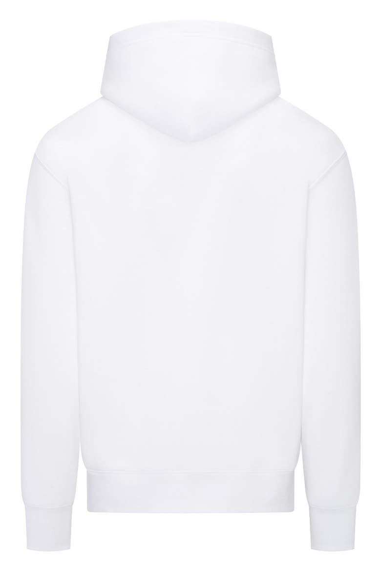 Sequence Fleece Hoodie, Alternate, color, BRIGHT WHITE