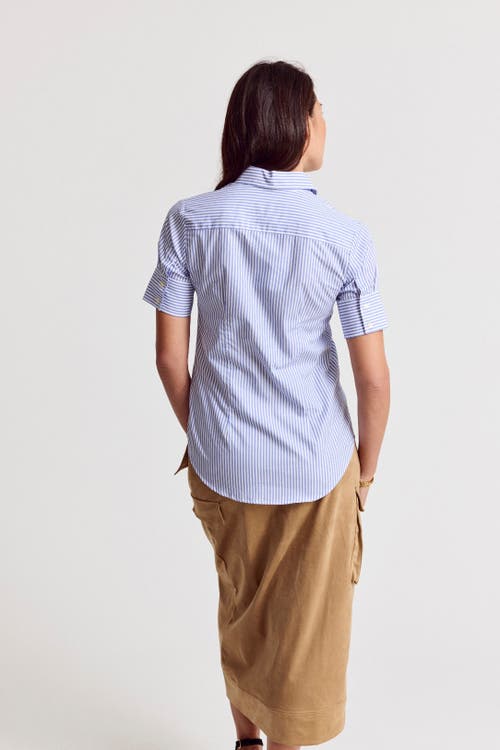 The Shirt By Rochelle Behrens The Short Sleeve Shirt In Multi