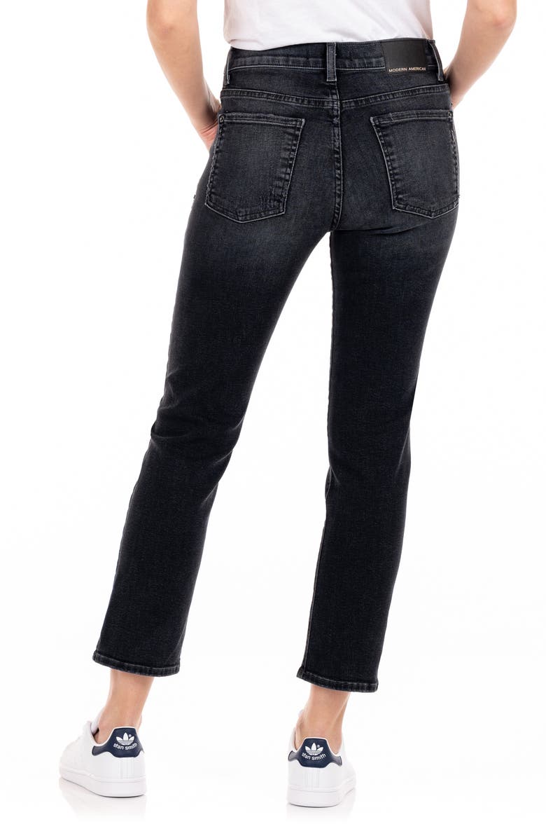 Modern American Crop Straight Leg Jeans, Alternate, color,