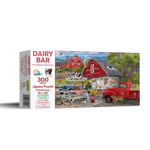 Dairy Bar 300 piece Jigsaw Puzzle for Adults