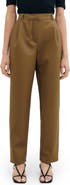 Two Lines by Marcella Lyon High Waist Faux Leather Straight Leg Pants