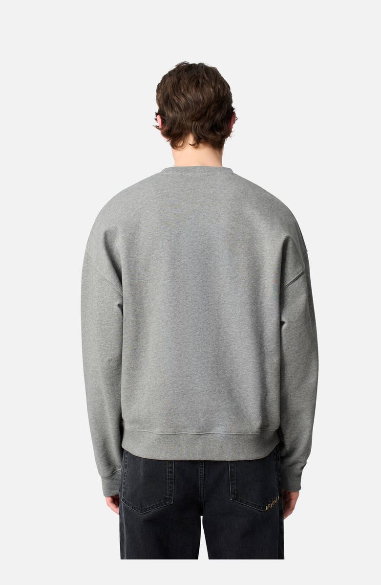 Axel Arigato Micro Bee Bird Sweatshirt, Alternate, color, Grey Melange