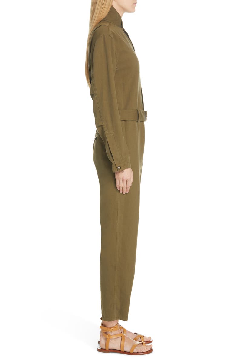 Polo Ralph Lauren Belted Slim Jumpsuit, Alternate, color, 