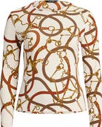 Lauren Ralph Lauren Katharin Print Top