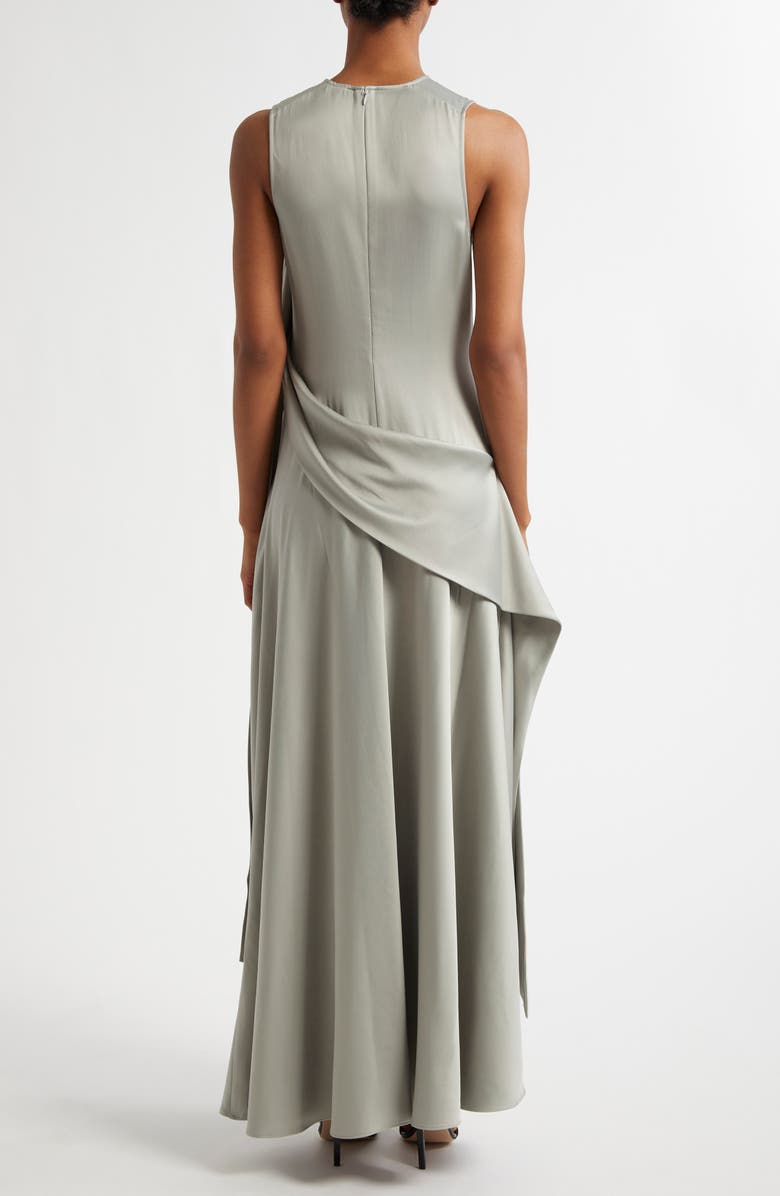 Reiss Atelier Quincy Tie Sleeveless Gown, Alternate, color, Green