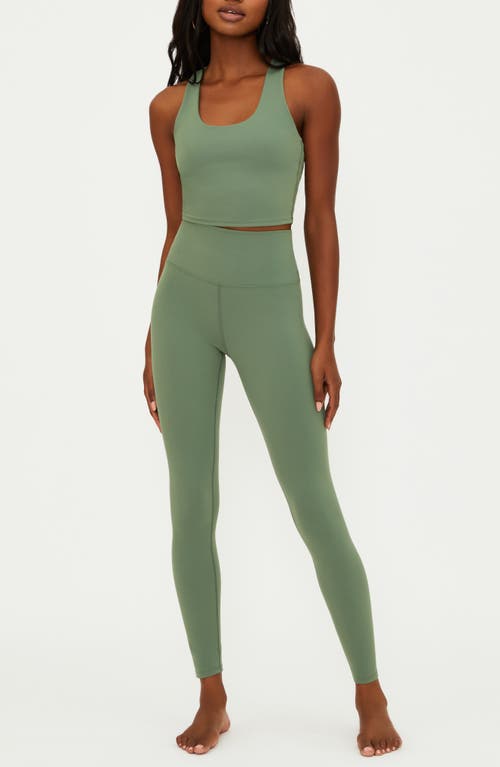 Beach Riot Piper High Waist Leggings In Queen Palm