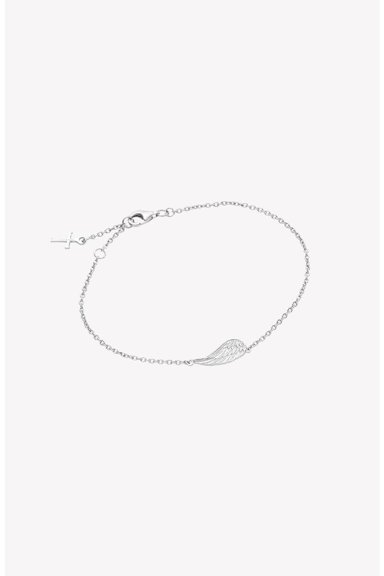 Divine Wings Bracelet, Alternate, color, Sterling Silver