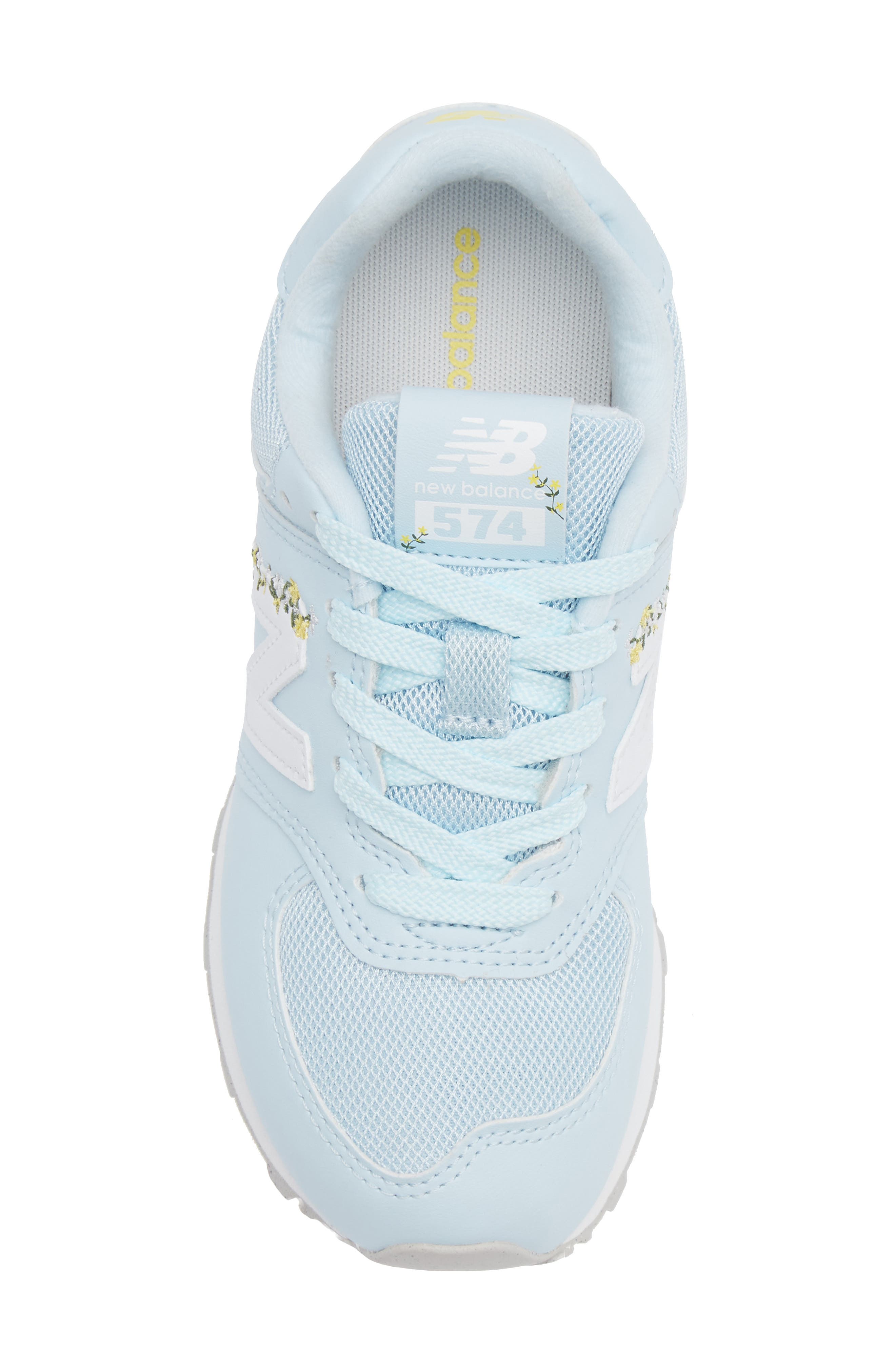 New Balance Kids' 574 Sneaker, Alternate, color, Bright Sky/ Star Burst