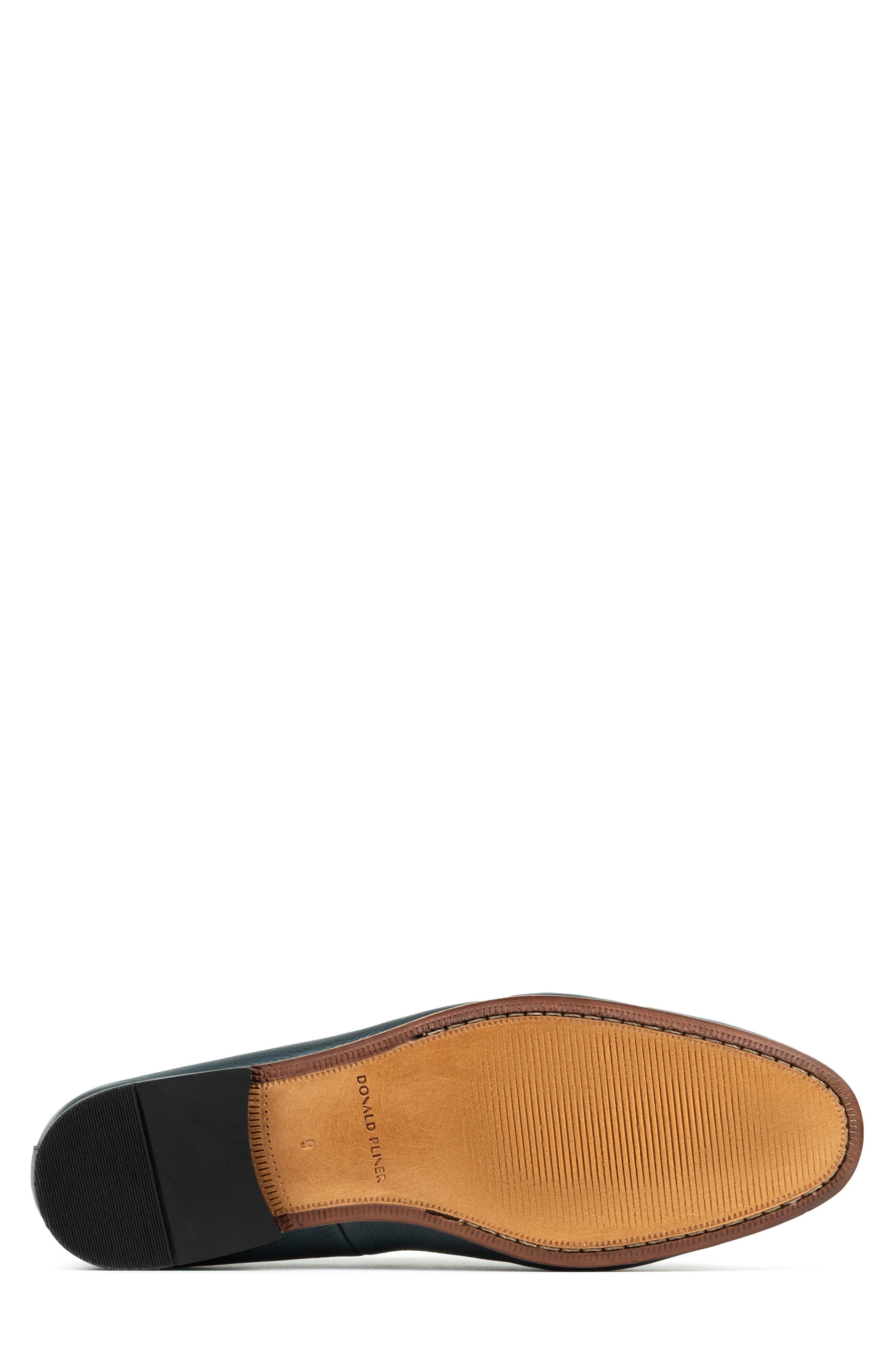 Donald Pliner Tristan Leather Loafer, Alternate, color, Navy
