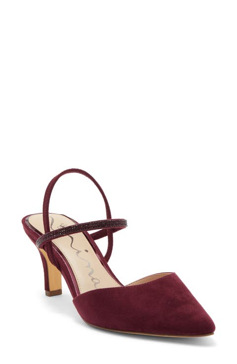 Billie Slingback Pointed Toe Pump