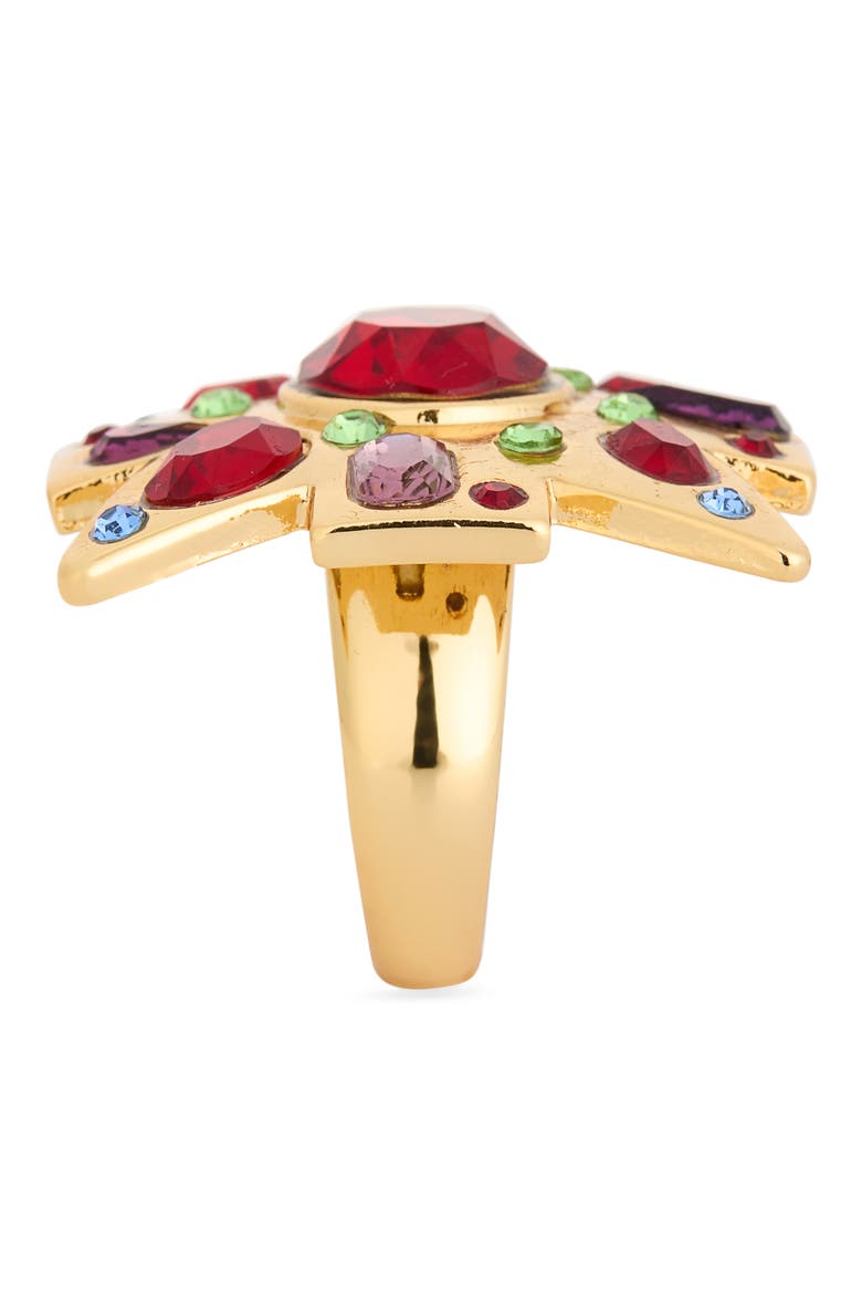 Maltese Cross Ring, Alternate, color, GOLD