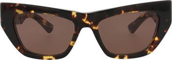 52mm Cat Eye Sunglasses