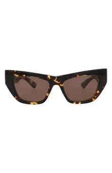 Bottega Veneta 52mm Cat Eye Sunglasses