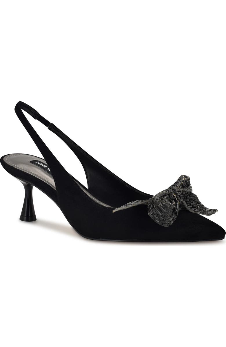 Nine West Rills Pointed Toe Slingback Pump, Main, color,
