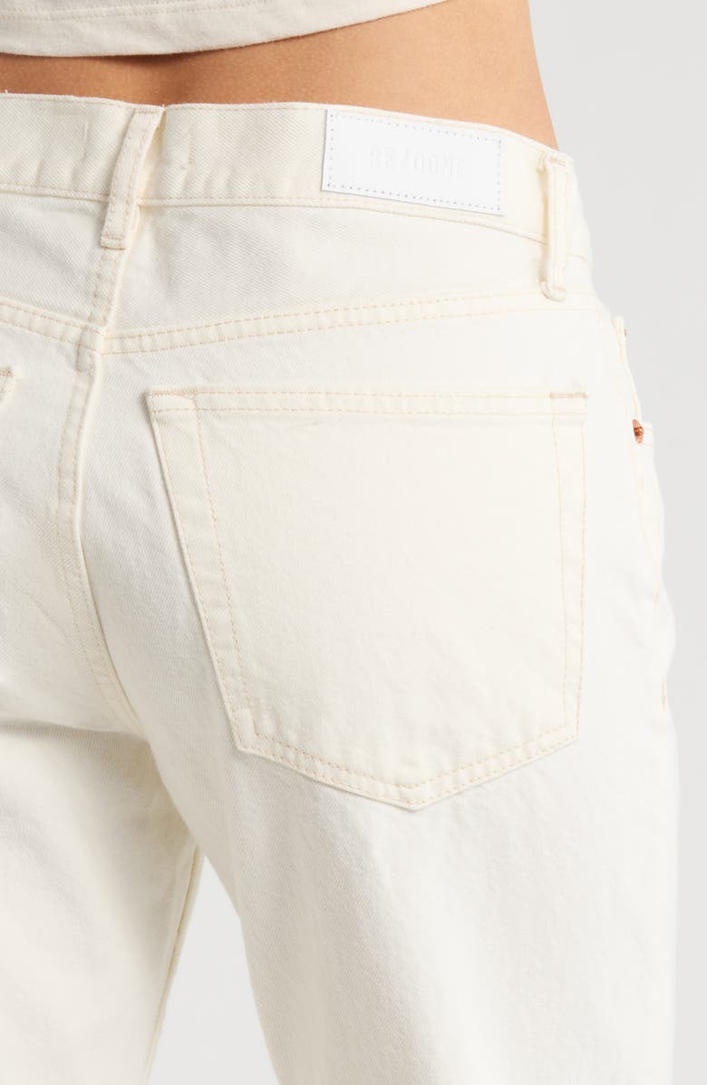 Re/Done Blondie Crop Jeans, Alternate, color, Crema