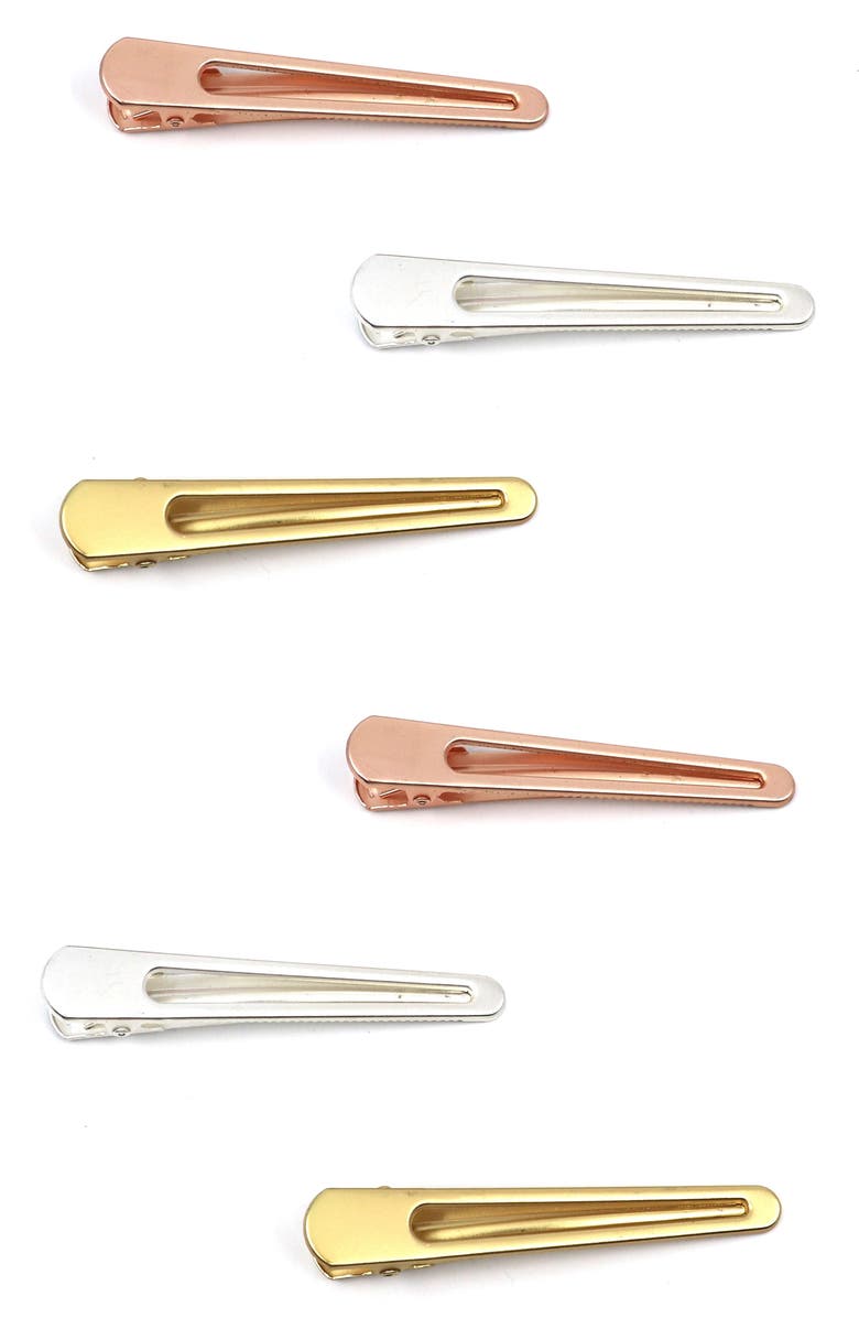 NATASHA Tasha 6-Pack Set of Hair Clips, Main, color, 
