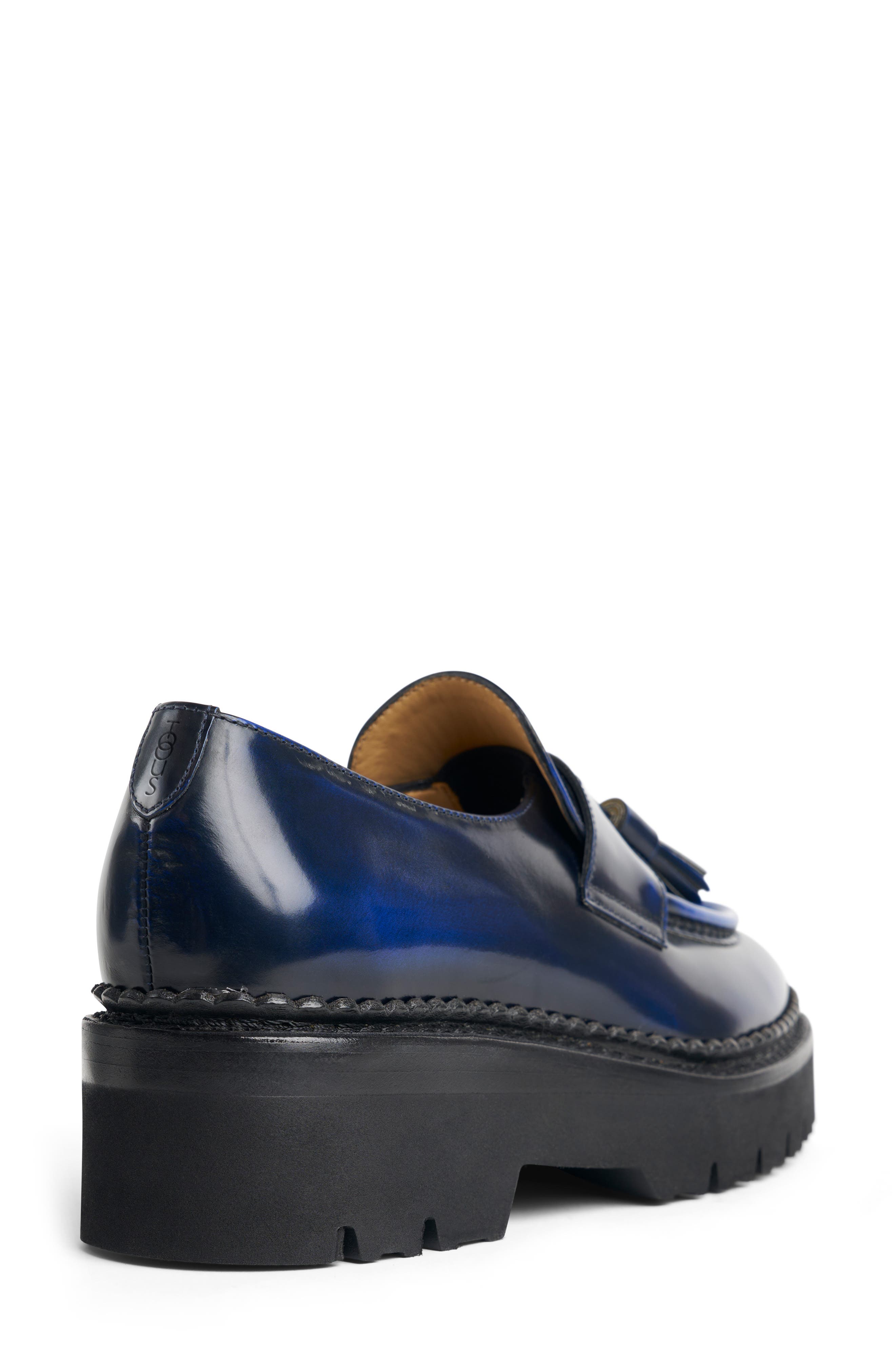 Ms. Kelly Lug Sole Loafer, Alternate, color, SAPPHIRE