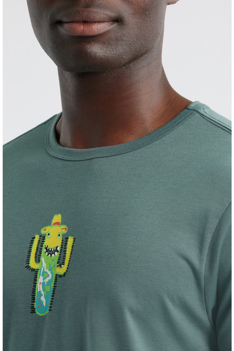 Mathis Core Performance Graphic T-Shirt, Alternate, color, FOREST