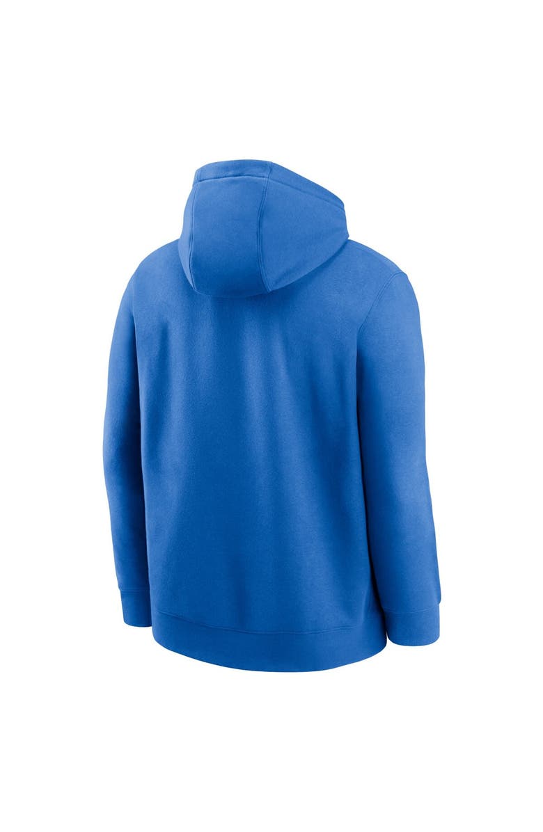 Jordan Brand Men's Jordan Brand Blue UCLA Bruins Primetime Evergreen Club Fleece Pullover Hoodie, Alternate, color, Blue