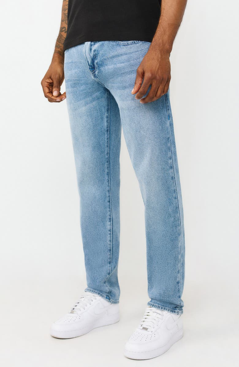 True Religion Geno Flap Pocket Slim Jeans, Alternate, color, Light Pacific