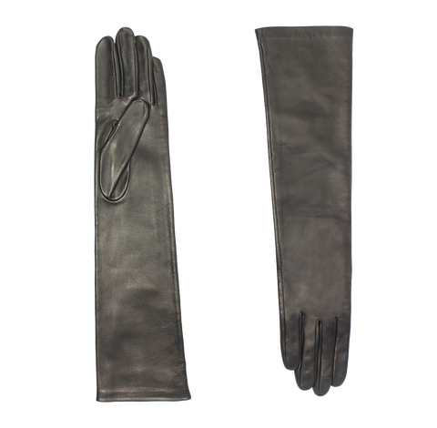 Opera Leather Gloves Elbow Length