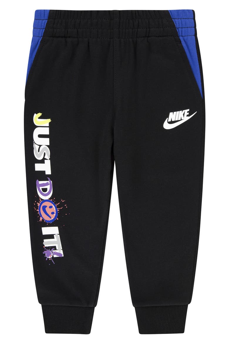 Kids' Express Yourself French Terry Joggers, Main, color, BLACK
