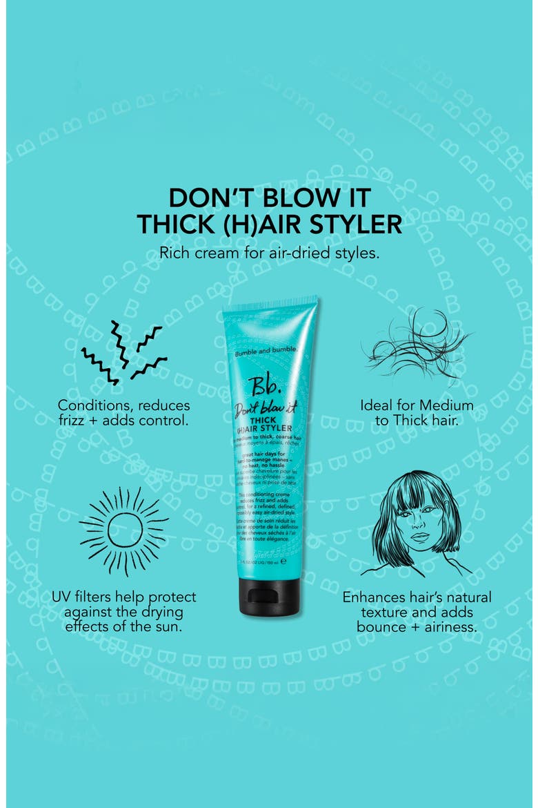 Don't Blow It Thick Hair Styler, Alternate, color, NO COLOR