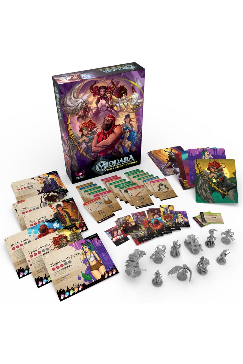 Cross Promotion Pack, Expansion, 10 New Plastic Miniatures & Cards, Main, color, Multicolored