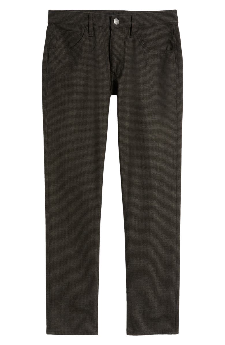 Mavi Jeans Jake Brown Herringbone Pants, Alternate, color, Brown Herringbone