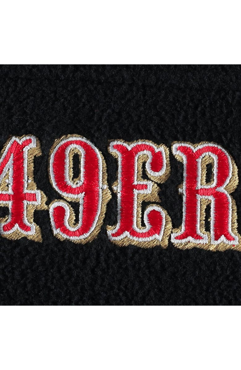 DUNBROOKE Women's Dunbrooke Black San Francisco 49ers Hayden Polar Full-Zip Jacket, Alternate, color,