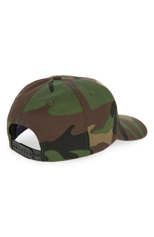Noah Anchor Logo-embroidered Camouflage-print Cotton-twill Baseball Cap In Camo