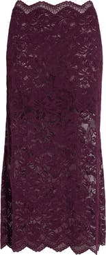 Rabanne Layered Lace Skirt
