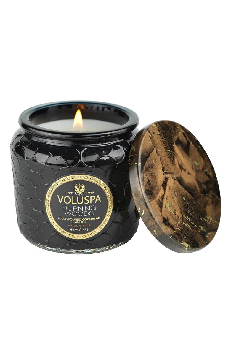 Voluspa Burning Woods Petite Jar Candle, Alternate, color, 