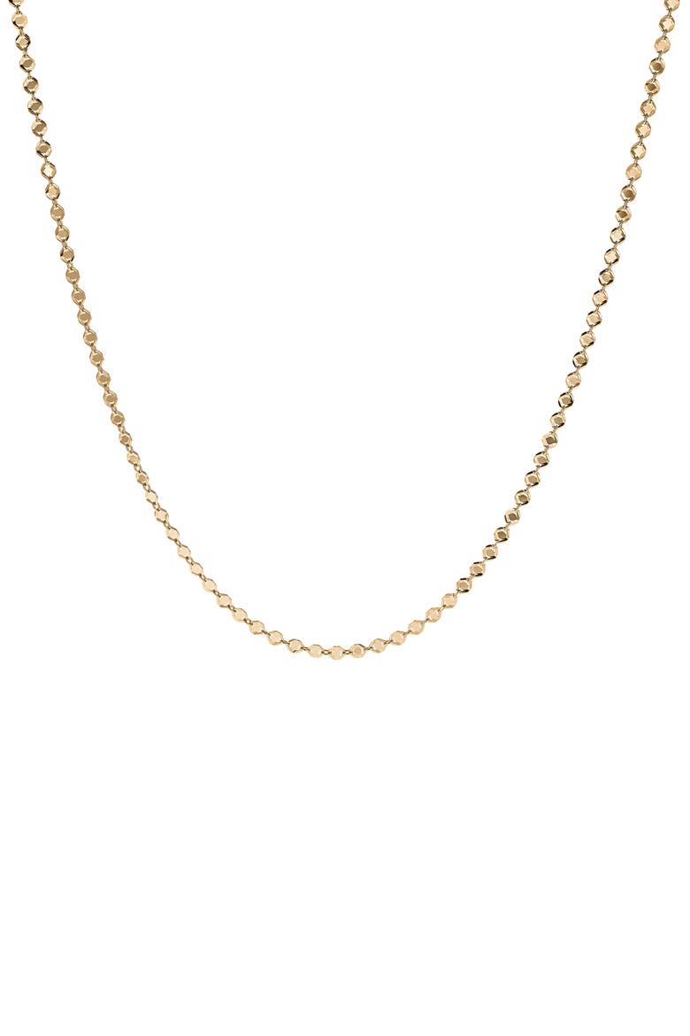 14K Gold Miami Choker, Alternate, color, YELLOW