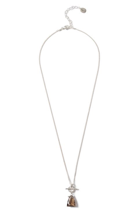 Summit Quartz Pendant Necklace