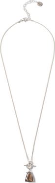Chan Luu Summit Quartz Pendant Necklace