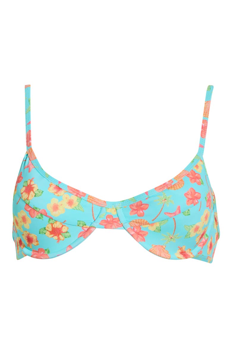 West Coast Underwire Bikini Top, Alternate, color, OCEAN HIBISCUS