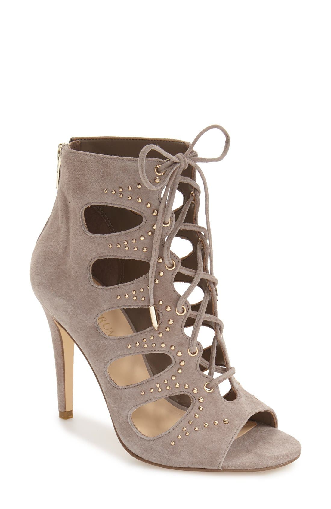 Dazy Sandal, Main, color, NEW TAUPE SUEDE