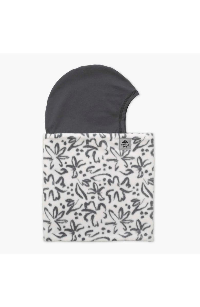 Turtle Fur Printed Fleece Shellaclava Balaclava with VelvetSoft, Main, color, Whisper