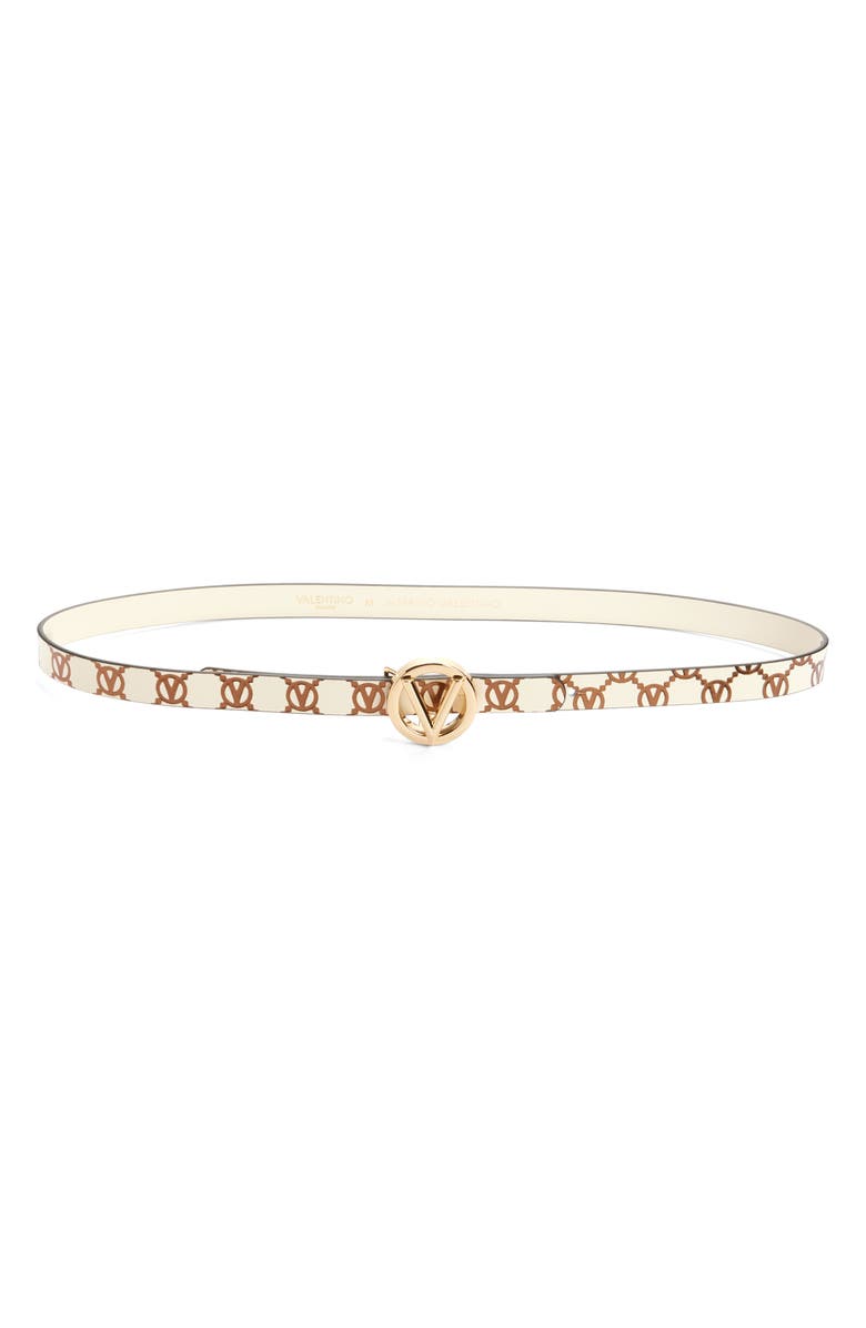 VALENTINO BY MARIO VALENTINO Monogram Baby Buckle Belt, Main, color,