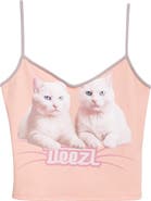 DIESEL® Cat Print Crop Camisole